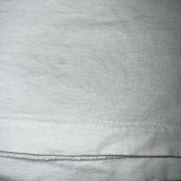 Vintage 90s New York City Time Square MTV white graphic T-shirt single stitch XL - Picture 5 of 5